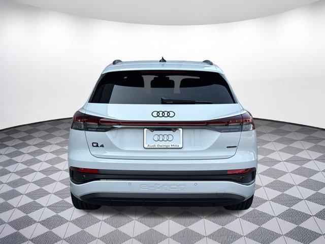Photo of 2025 Glacier White Metallic Audi Q4 e-tron
