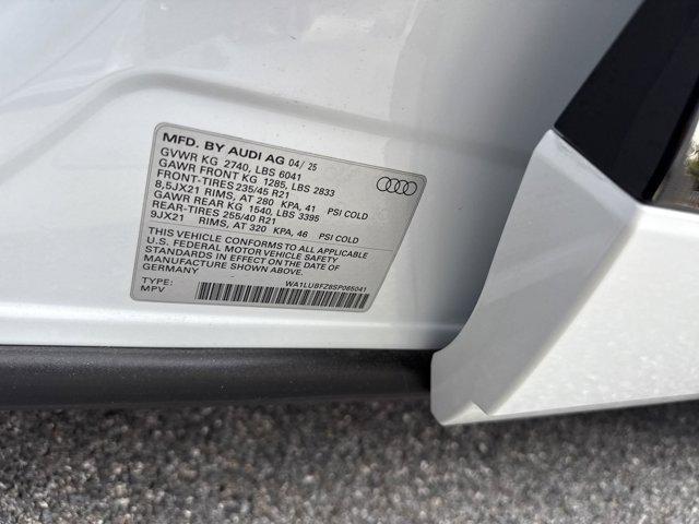 Photo of 2025 Glacier White Metallic Audi Q4 e-tron