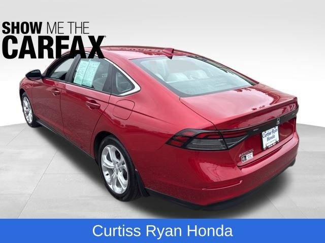 Photo of 2024 Radiant Red Metallic Honda Accord