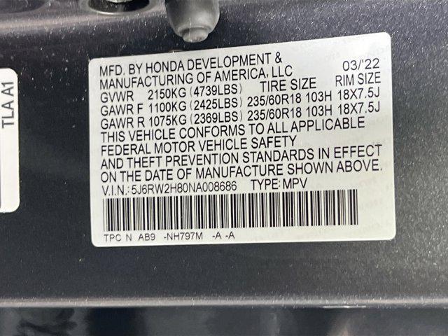 Photo of 2022 Modern Steel Metallic Honda CR-V