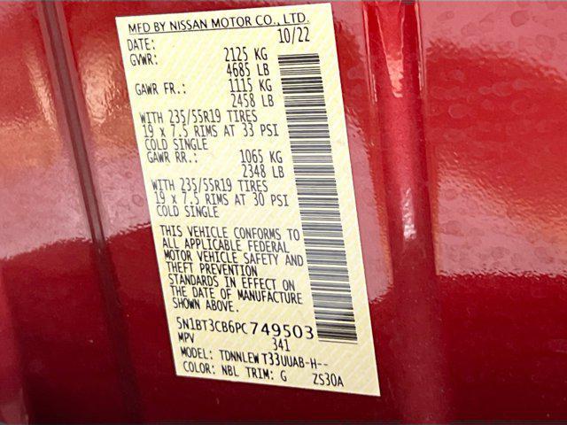 Photo of 2023 Scarlet Ember Tintcoat Nissan Rogue