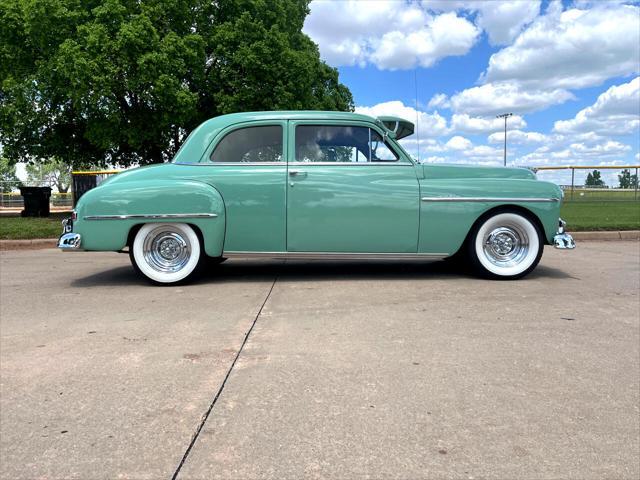 Photo of 1950 Light Green Plymouth DeLuxe
