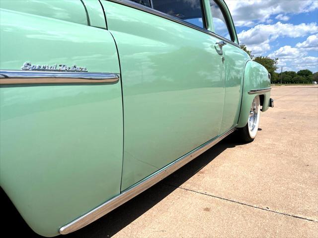 Photo of 1950 Light Green Plymouth DeLuxe