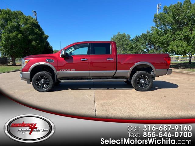 Photo of 2016 Maroon Nissan Titan XD