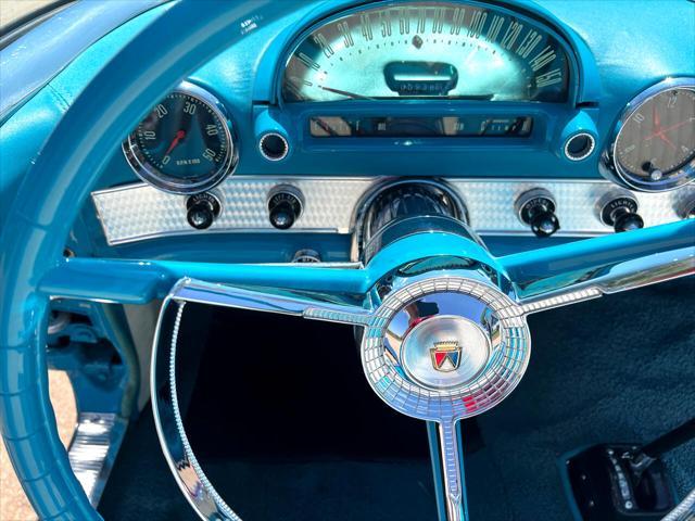 Photo of 1956 Peacock Blue Ford Thunderbird