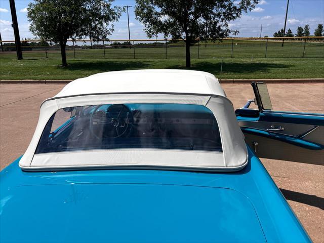 Photo of 1956 Peacock Blue Ford Thunderbird