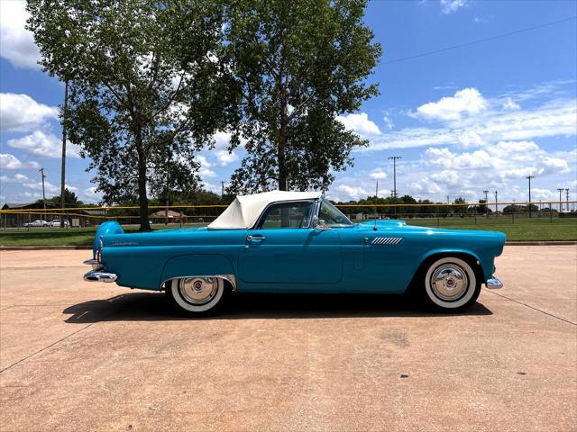 Photo of 1956 Peacock Blue Ford Thunderbird