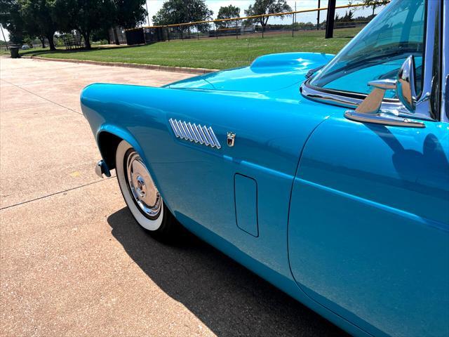 Photo of 1956 Peacock Blue Ford Thunderbird