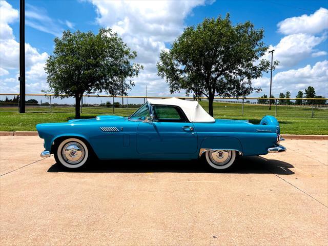 Photo of 1956 Peacock Blue Ford Thunderbird