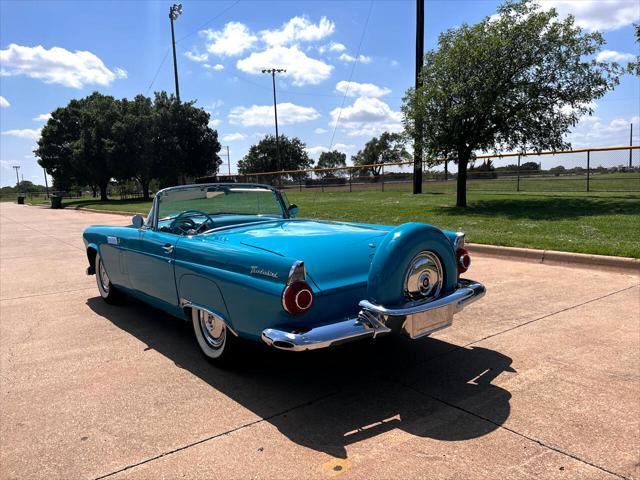 Photo of 1956 Peacock Blue Ford Thunderbird