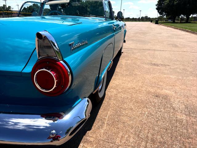 Photo of 1956 Peacock Blue Ford Thunderbird