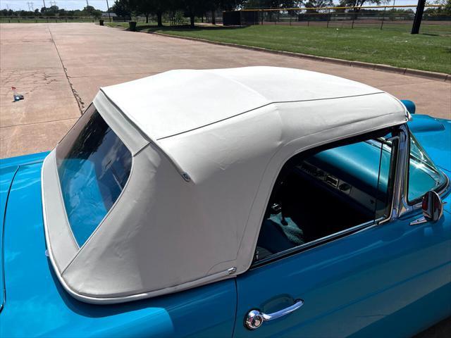 Photo of 1956 Peacock Blue Ford Thunderbird