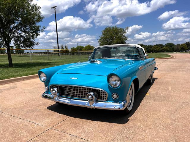 Photo of 1956 Peacock Blue Ford Thunderbird