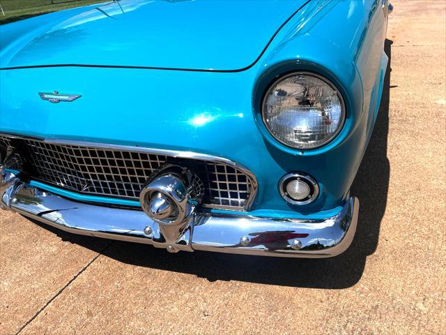 Photo of 1956 Peacock Blue Ford Thunderbird