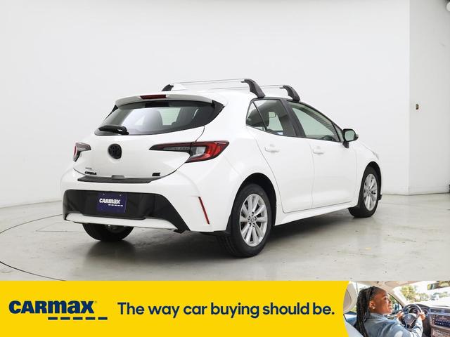 Photo of 2024 White Toyota Corolla Hatchback