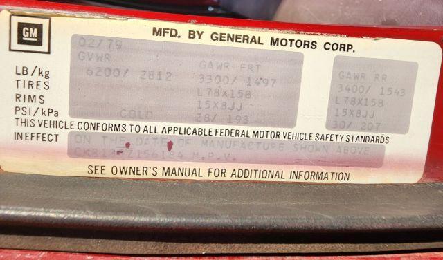 Photo of 1979 Burgundy Chevrolet Blazer