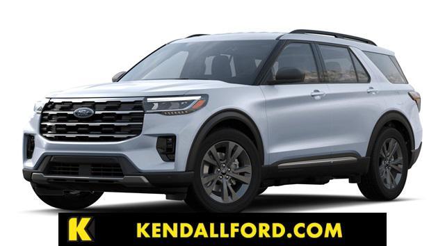 Photo of 2025 White Metallic Ford Explorer