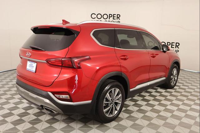 Photo of 2020 Calypso Red Hyundai SANTA FE