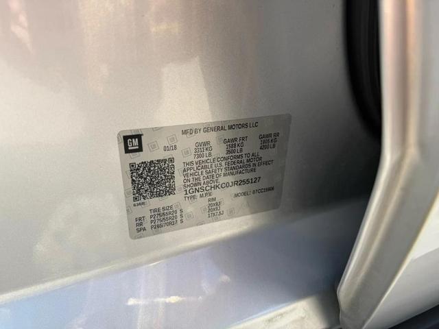 Photo of 2018 Silver Ice Metallic Chevrolet Suburban