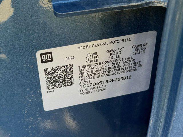 Photo of 2024 Lakeshore Blue Metallic Chevrolet Malibu