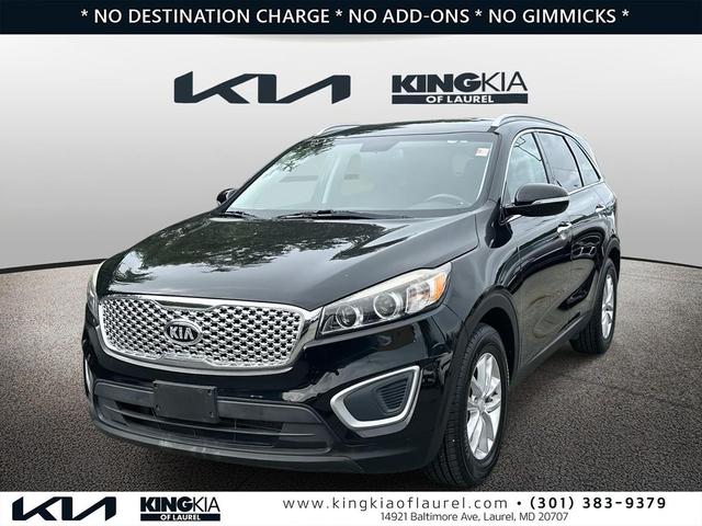 Photo of 2018 Ebony Black Kia Sorento