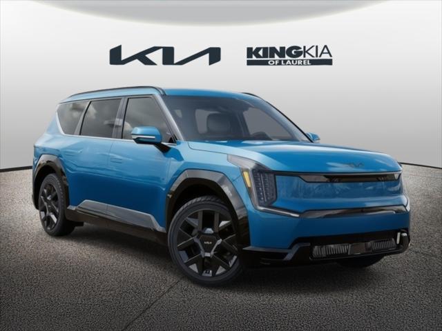 Photo of 2026 Ocean Blue Kia EV9