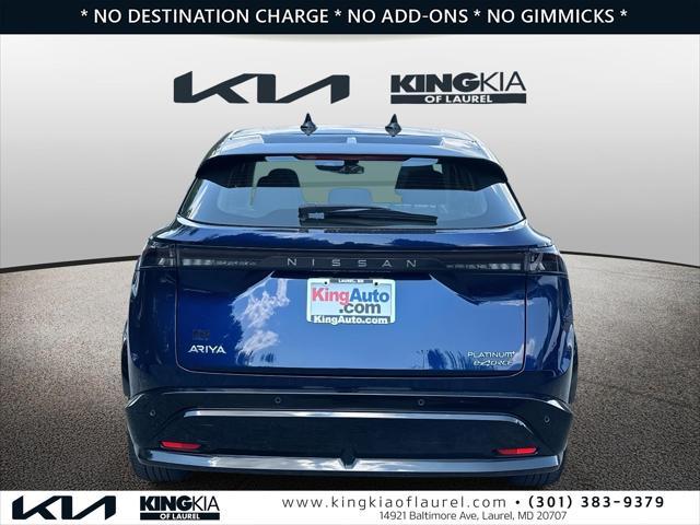 Photo of 2023 Deep Ocean Blue Pearl/Black Diamond Pearl Nissan ARIYA