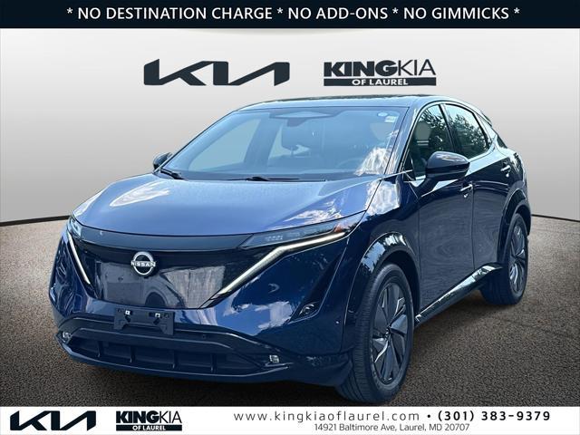 Photo of 2023 Deep Ocean Blue Pearl/Black Diamond Pearl Nissan ARIYA