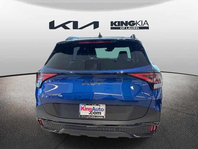Photo of 2025 Sapphire Blue Kia Sportage