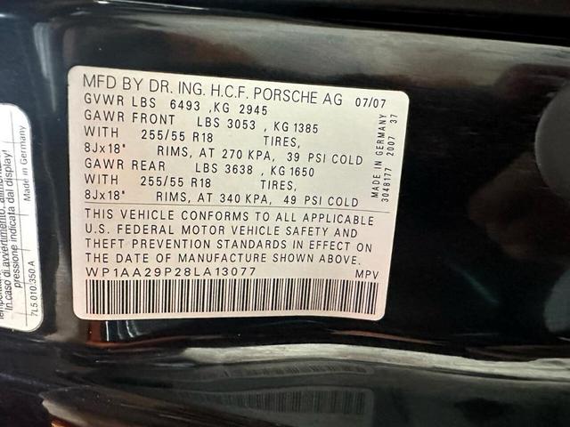 Photo of 2008 Black Porsche Cayenne