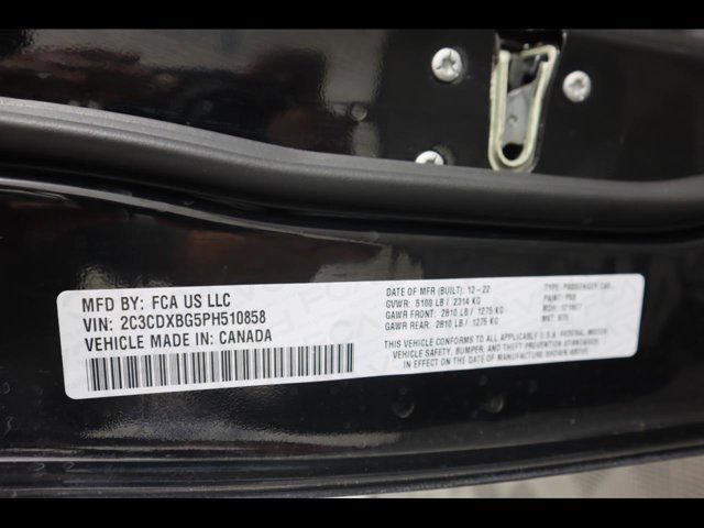 Photo of 2023 Pitch Black Clearcoat Dodge Charger