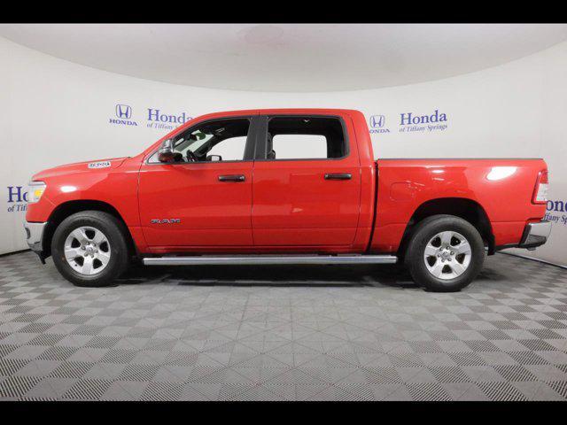 Photo of 2023 Flame Red Clearcoat RAM 1500