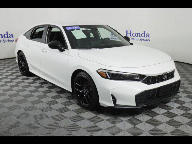 Photo of 2025 PLATINUM WHITE Honda Civic
