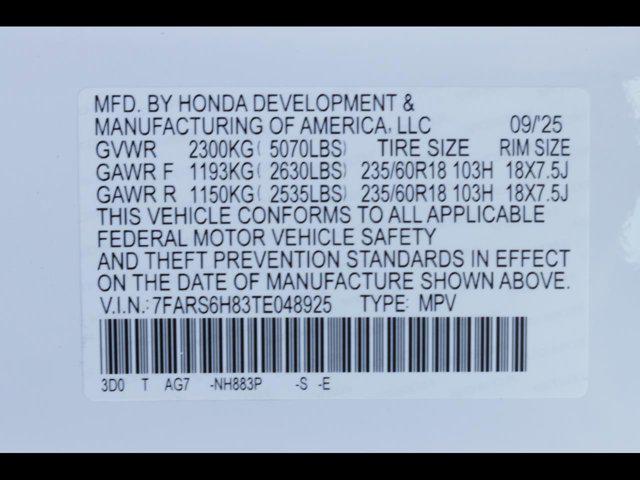 Photo of 2026 Platinum White Pearl Honda CR-V Hybrid