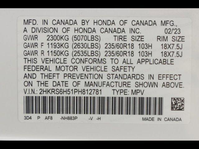 Photo of 2023 PLATINUM WHITE Honda CR-V Hybrid