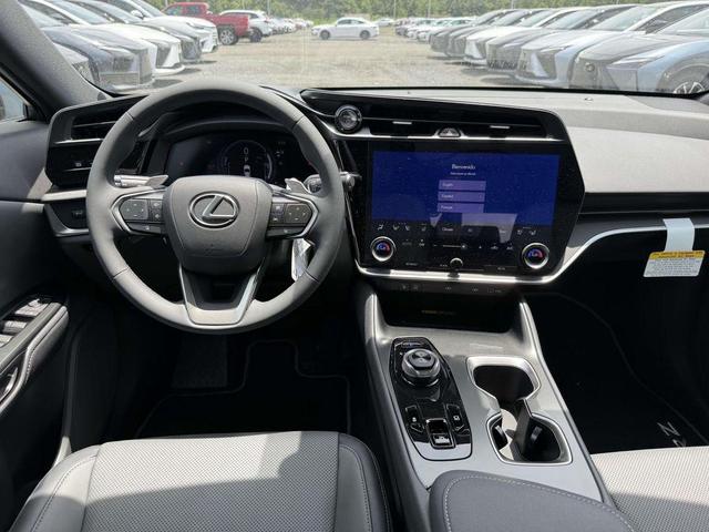 Photo of 2025 Cloudburst Gray/Black Lexus RZ 450e