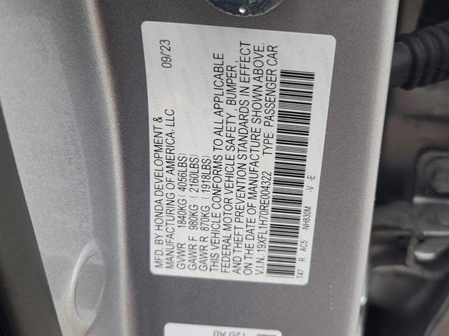 Photo of 2024 Lunar Silver Metallic Honda Civic