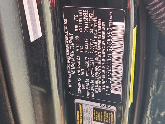 Photo of 2015 Twilight Black Hyundai Santa Fe Sport