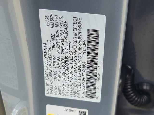 Photo of 2026 Urban Gray Pearl Honda CR-V