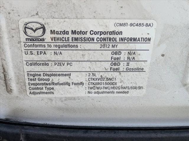 Photo of 2012 White Platinum Pearl Mazda Mazda6