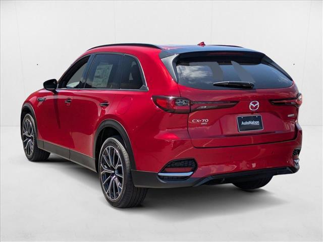 Photo of 2025 Soul Red Crystal Metallic Mazda CX-70 PHEV