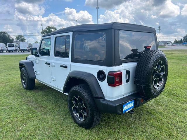 Photo of 2021 Bright White Clearcoat Jeep Wrangler Unlimited