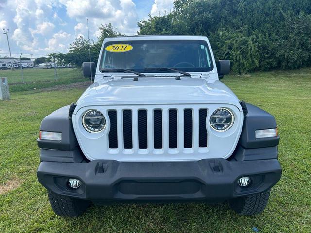 Photo of 2021 Bright White Clearcoat Jeep Wrangler Unlimited