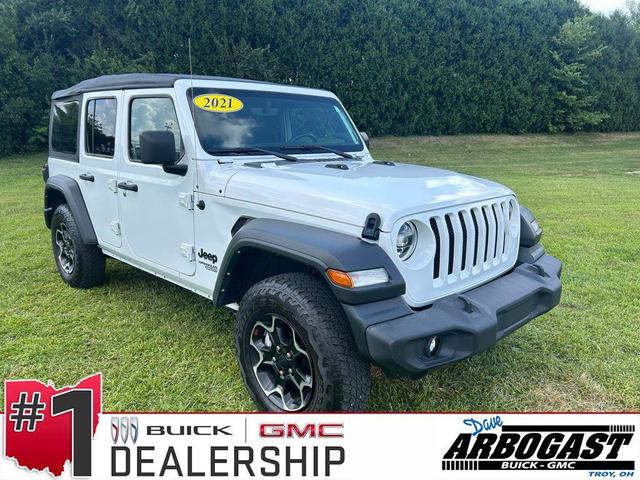 Photo of 2021 Bright White Clearcoat Jeep Wrangler Unlimited