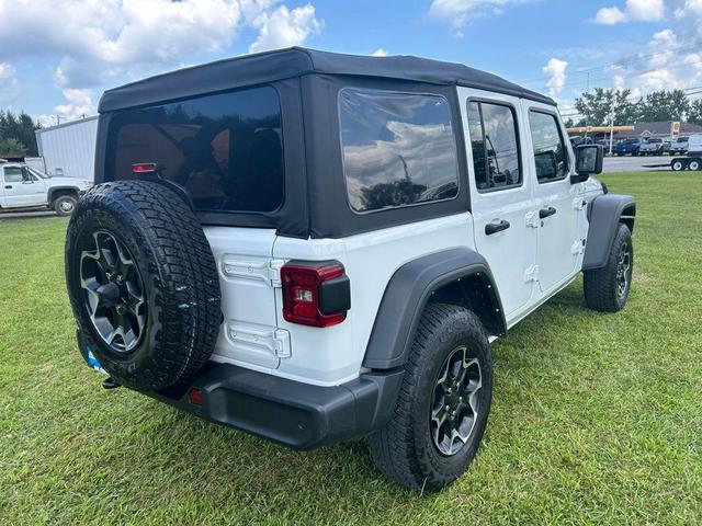 Photo of 2021 Bright White Clearcoat Jeep Wrangler Unlimited