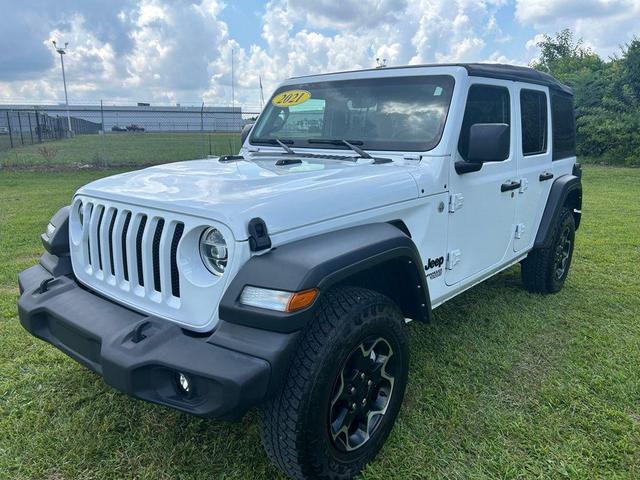 Photo of 2021 Bright White Clearcoat Jeep Wrangler Unlimited