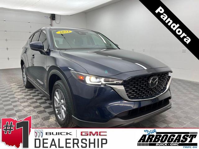 Photo of 2023 Deep Crystal Blue Mica Mazda CX-5