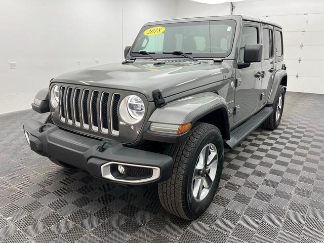 Photo of 2018 Granite Crystal Metallic Clearcoat Jeep Wrangler Unlimited