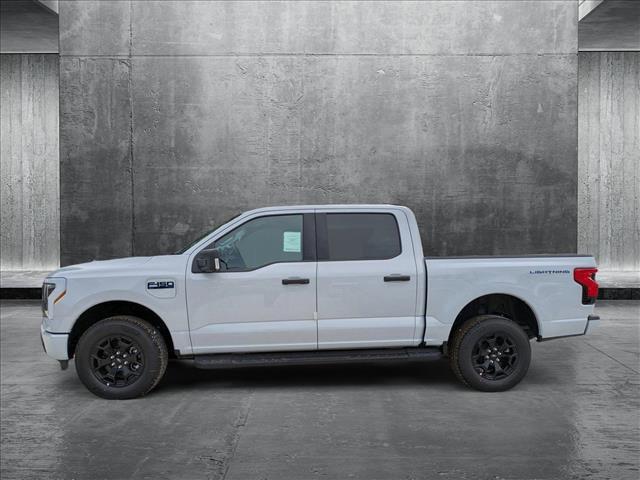 Photo of 2025 Space White Metallic Ford F-150 Lightning