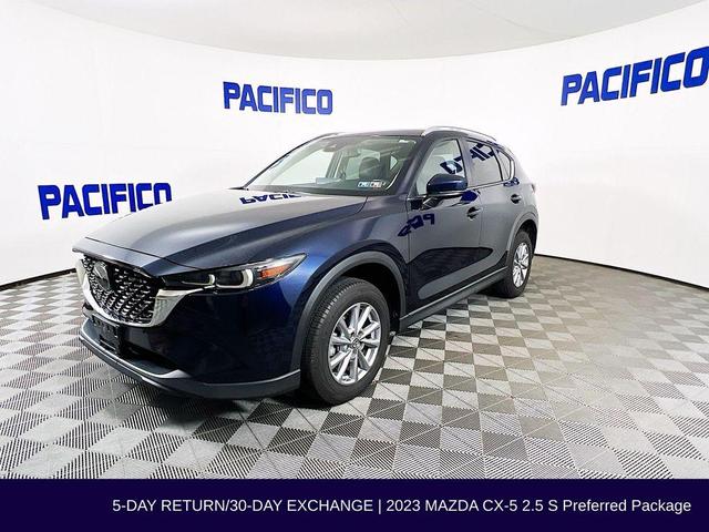 Photo of 2023 Deep Crystal Blue Mica Mazda CX-5